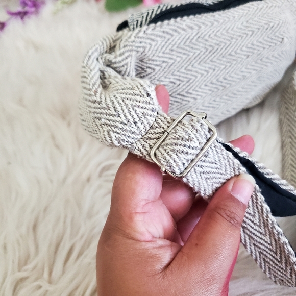 Nwot handmade hemp cotton boho fannypack - Picture 6 of 9